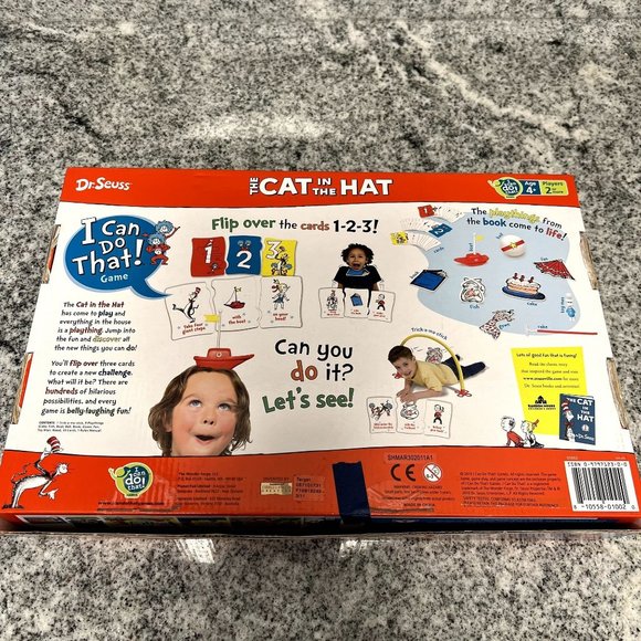 Dr. Suess Cat in the Hat I Can Do That Game 100% Complete - Picture 2 of 8